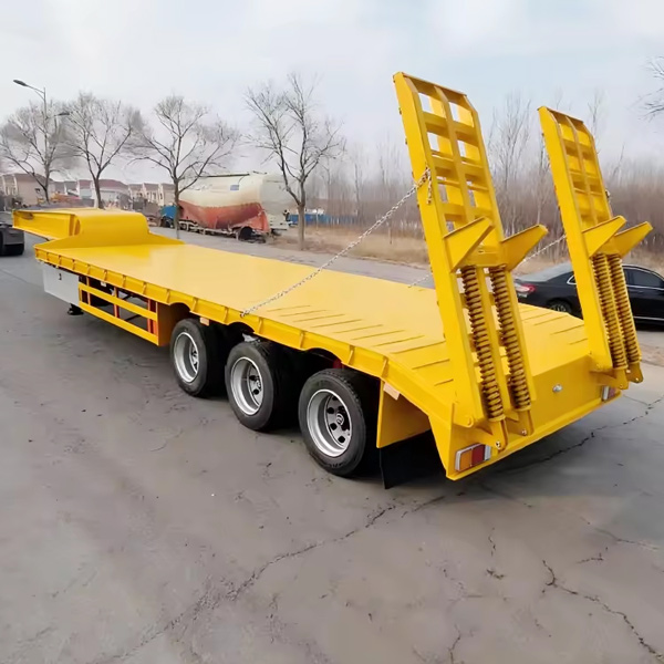 3 Axle Lowbed Semi Trailer