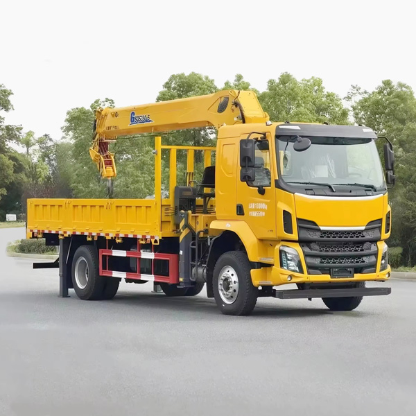 4X2 Mobile Truck Mounted Crane