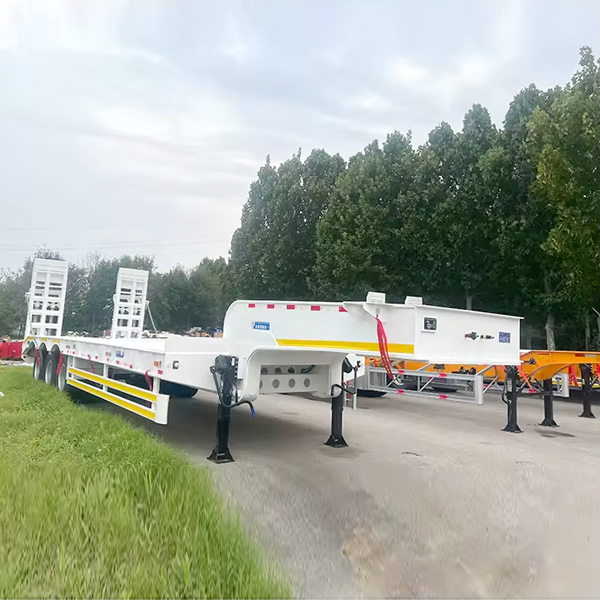 Detachable Gooseneck Lowboy Trailer