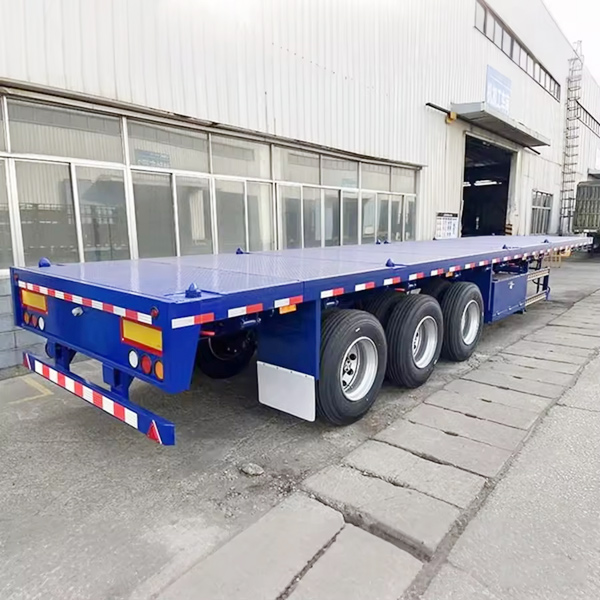 Factory Supply Flatbed Semi Trailer