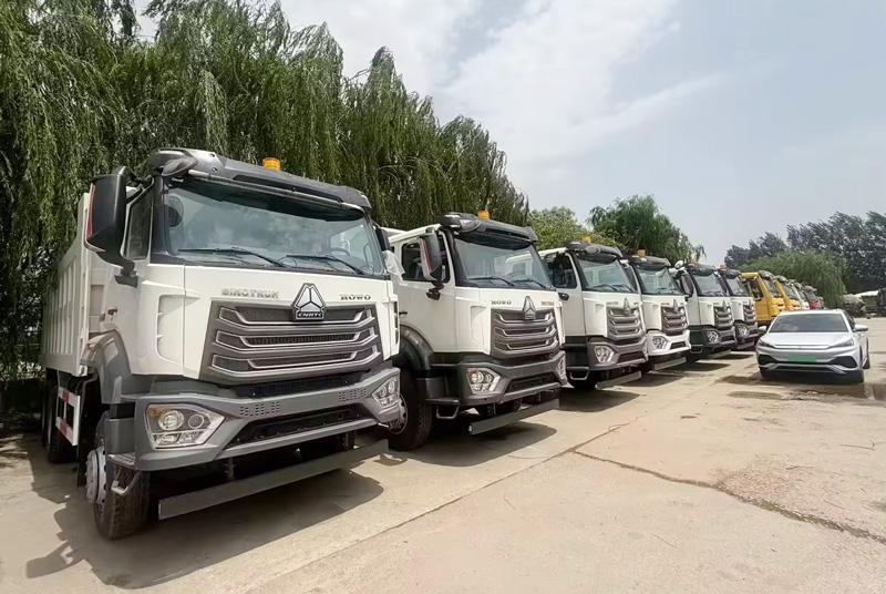 HOWO NX Dump Truck Ready for Shipment