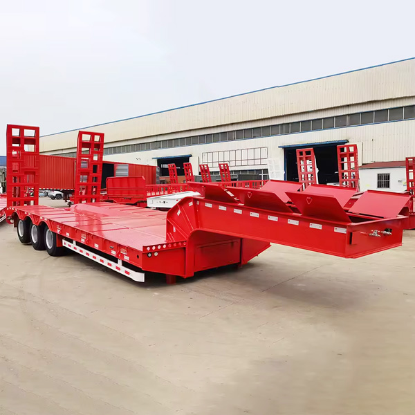 Heavy Duty Lowbed Semi Trailer